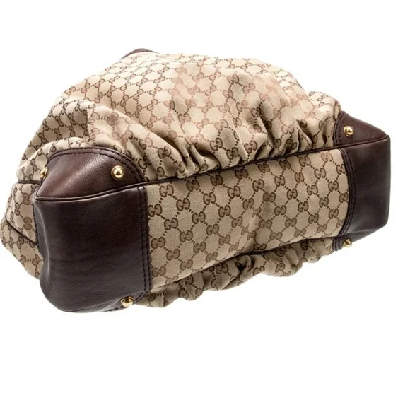 💎 authentic Gucci GG Canvas Jockey Large - Picture 6 of 16